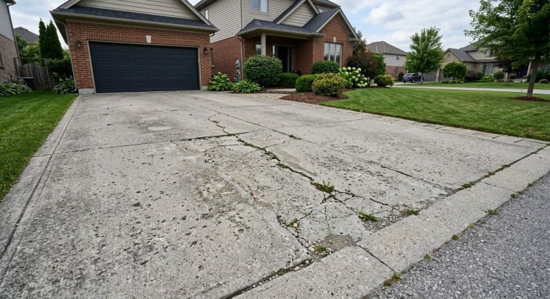 Driveway Slab Repair in Des Moines, IA