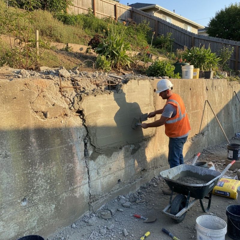 Poured Concrete Wall Repair Vs. Replacement: What To Consider